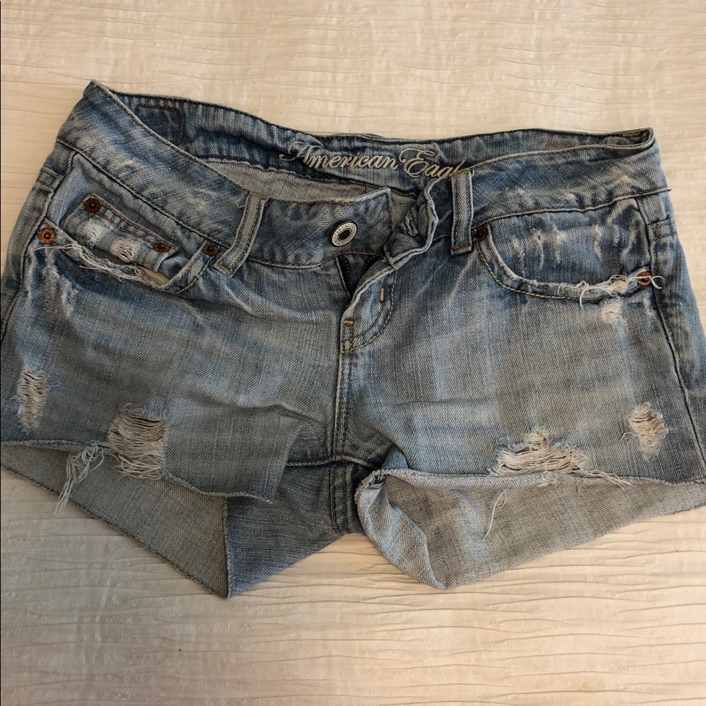 American Eagle jean shorts 0